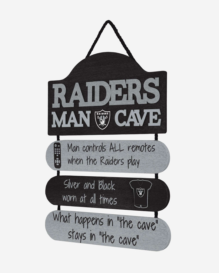 Las Vegas Raiders Mancave Sign FOCO - FOCO.com