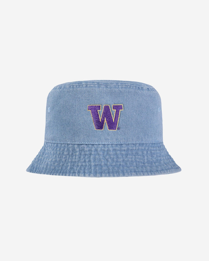 Washington Huskies Denim Bucket Hat FOCO - FOCO.com