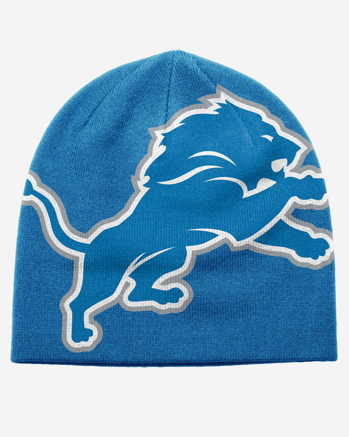Detroit Lions Big Logo Skullcap Beanie FOCO - FOCO.com