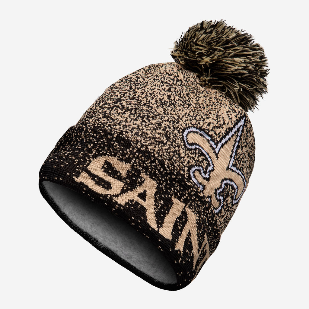 New Orleans Saints Matrix Beanie FOCO - FOCO.com