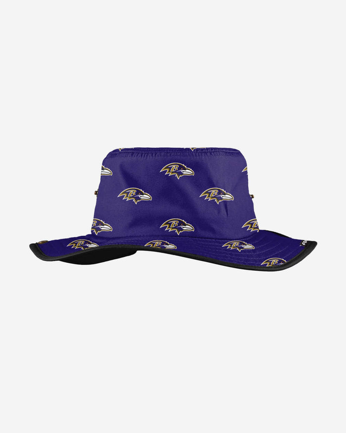 Baltimore Ravens Womens Mini Print Hybrid Boonie Hat FOCO - FOCO.com
