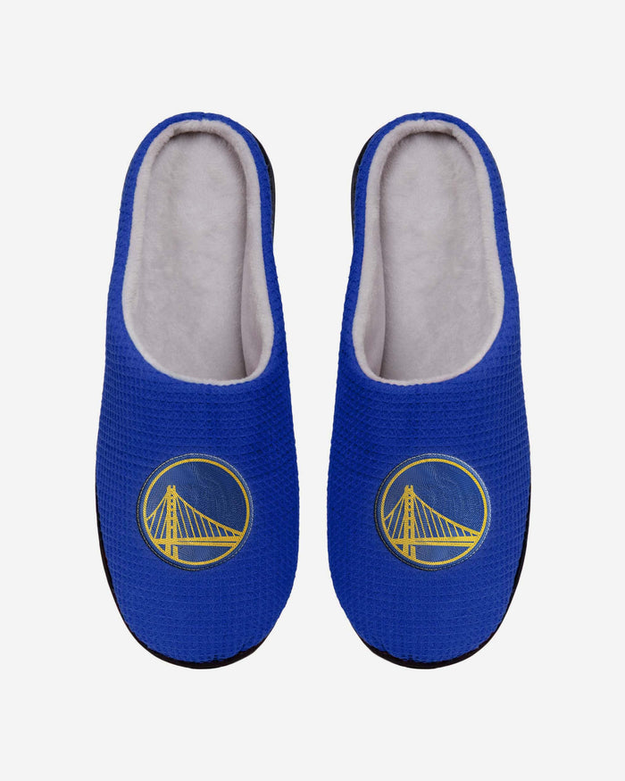 Golden State Warriors Memory Foam Slide Slipper FOCO S - FOCO.com