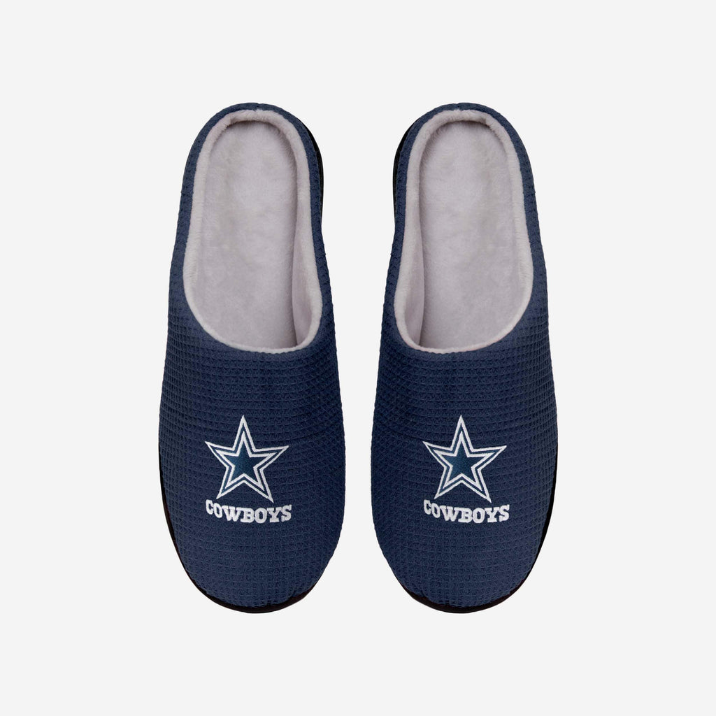 Dallas Cowboys Memory Foam Slide Slipper FOCO S - FOCO.com