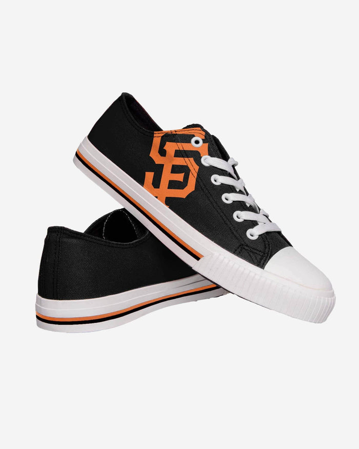 San Francisco Giants Mens Low Top Big Logo Canvas Shoe FOCO - FOCO.com