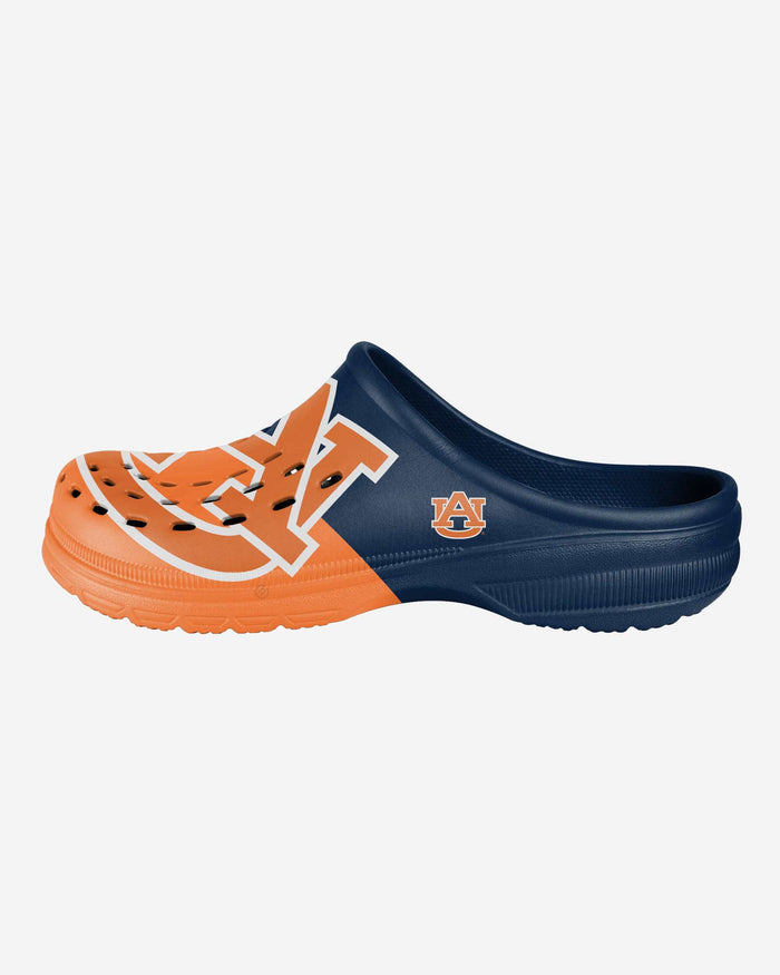 Auburn Tigers Colorblock Big Logo Clog FOCO - FOCO.com