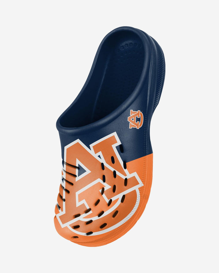 Auburn Tigers Colorblock Big Logo Clog FOCO - FOCO.com
