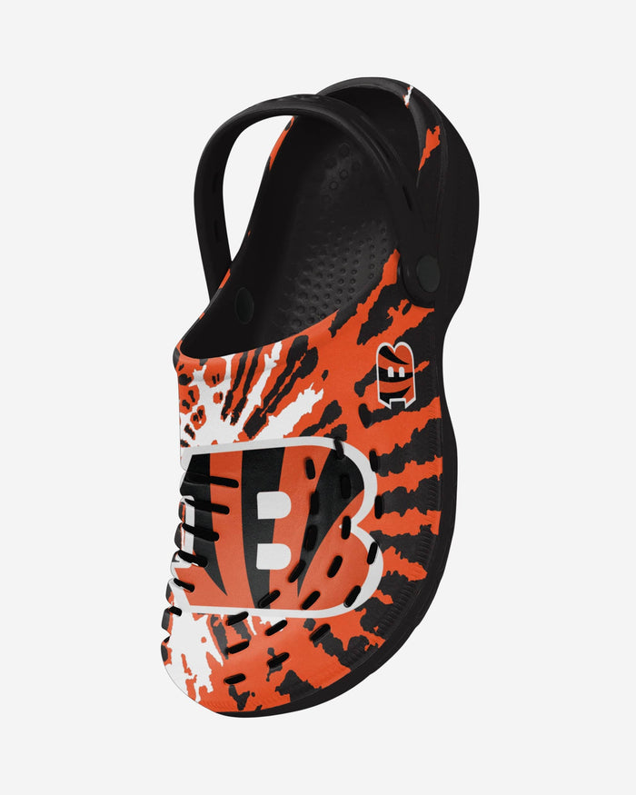 Cincinnati Bengals Tie-Dye Clog With Strap FOCO - FOCO.com