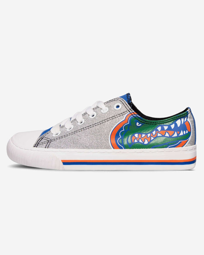 Florida Gators Womens Glitter Low Top Canvas Shoe FOCO - FOCO.com