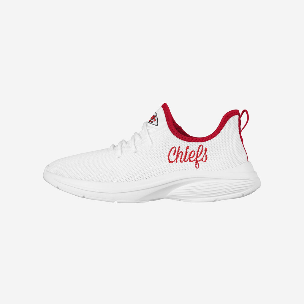 Kansas City Chiefs Womens Midsole White Sneakers FOCO 6 - FOCO.com