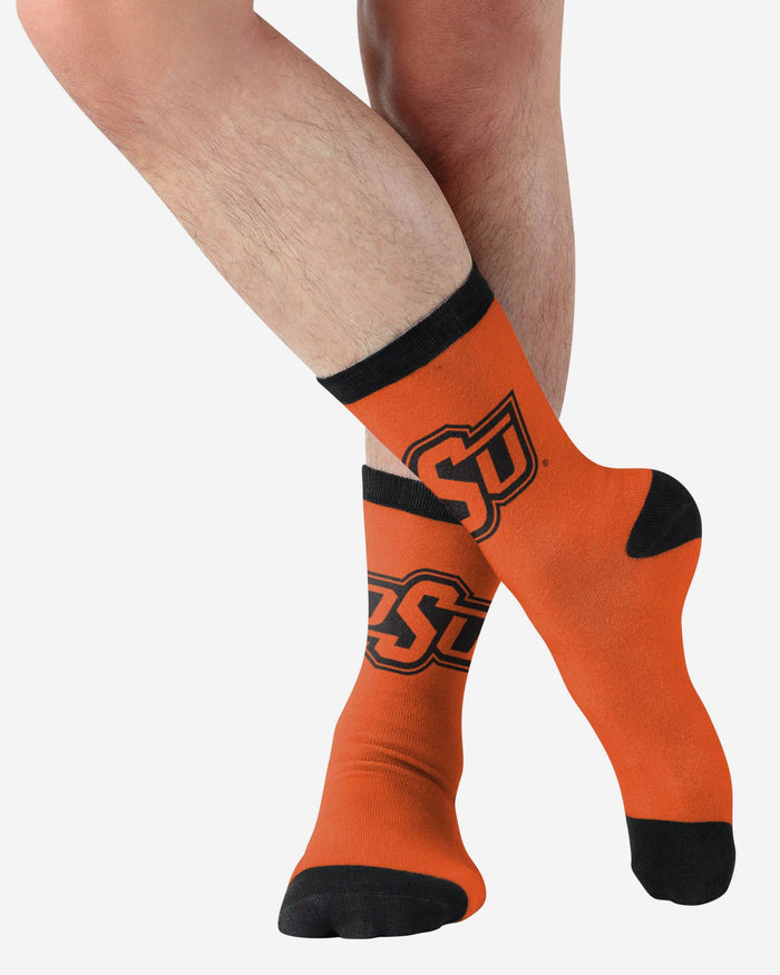 Oklahoma State Cowboys Primetime Socks FOCO - FOCO.com