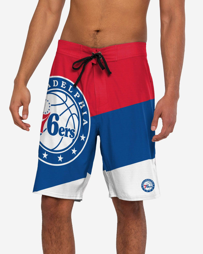 Philadelphia 76ers Color Dive Boardshorts FOCO S - FOCO.com