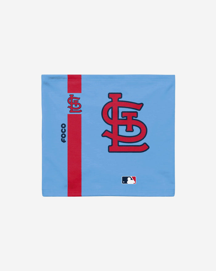 St Louis Cardinals On-Field Blue UV Gaiter Scarf FOCO - FOCO.com