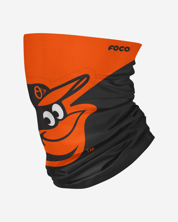 Baltimore Orioles Big Logo Gaiter Scarf FOCO Adult - FOCO.com