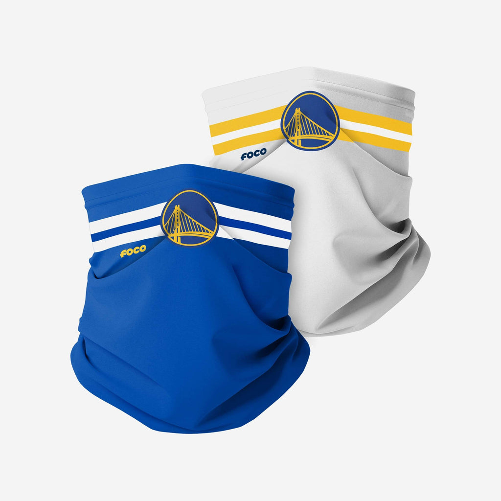 Golden State Warriors Stitched 2 Pack Gaiter Scarf FOCO - FOCO.com