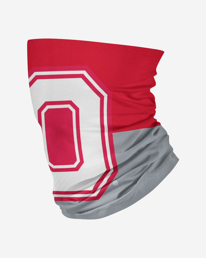 Ohio State Buckeyes Big Logo Gaiter Scarf FOCO - FOCO.com