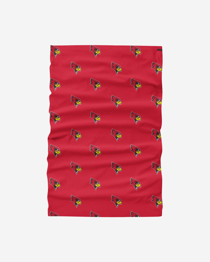 Illinois State Redbirds Mini Print Logo Gaiter Scarf FOCO - FOCO.com