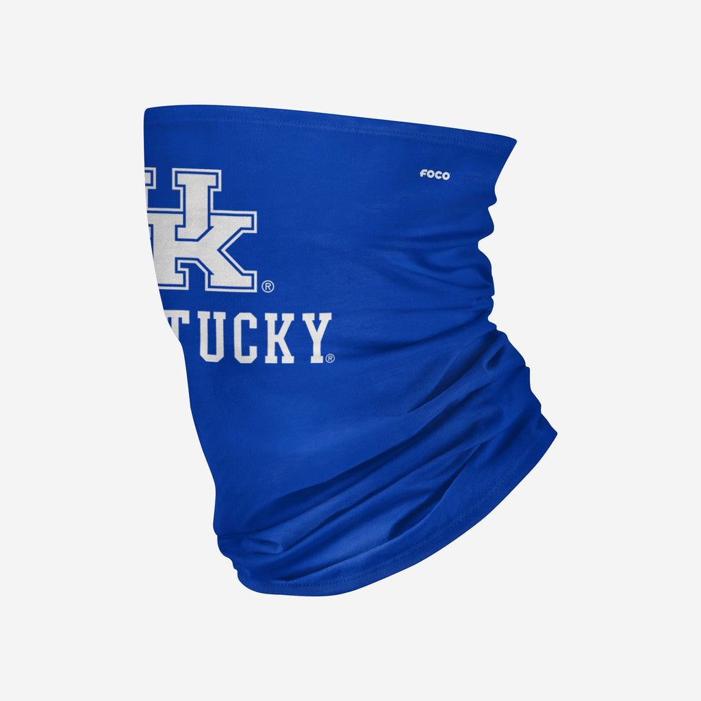 Kentucky Wildcats Team Logo Stitched Gaiter Scarf FOCO - FOCO.com