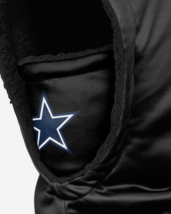 Dallas Cowboys Black Hooded Gaiter FOCO - FOCO.com