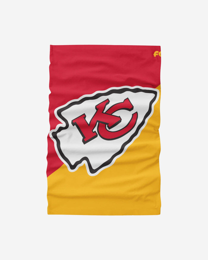 Kansas City Chiefs Big Logo Gaiter Scarf FOCO - FOCO.com