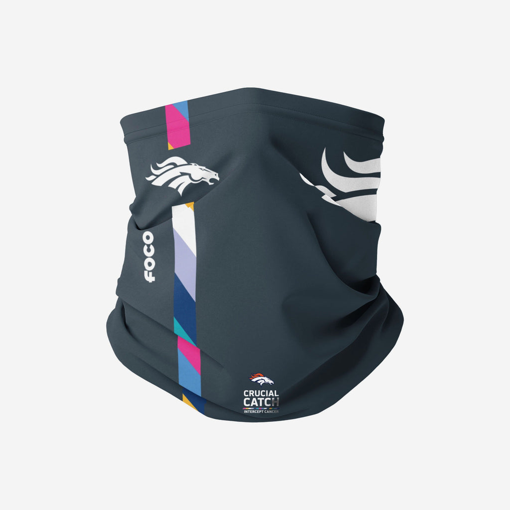 Denver Broncos Crucial Catch Gaiter Scarf FOCO - FOCO.com