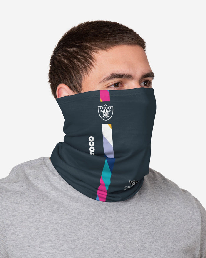 Las Vegas Raiders Crucial Catch Gaiter Scarf FOCO - FOCO.com