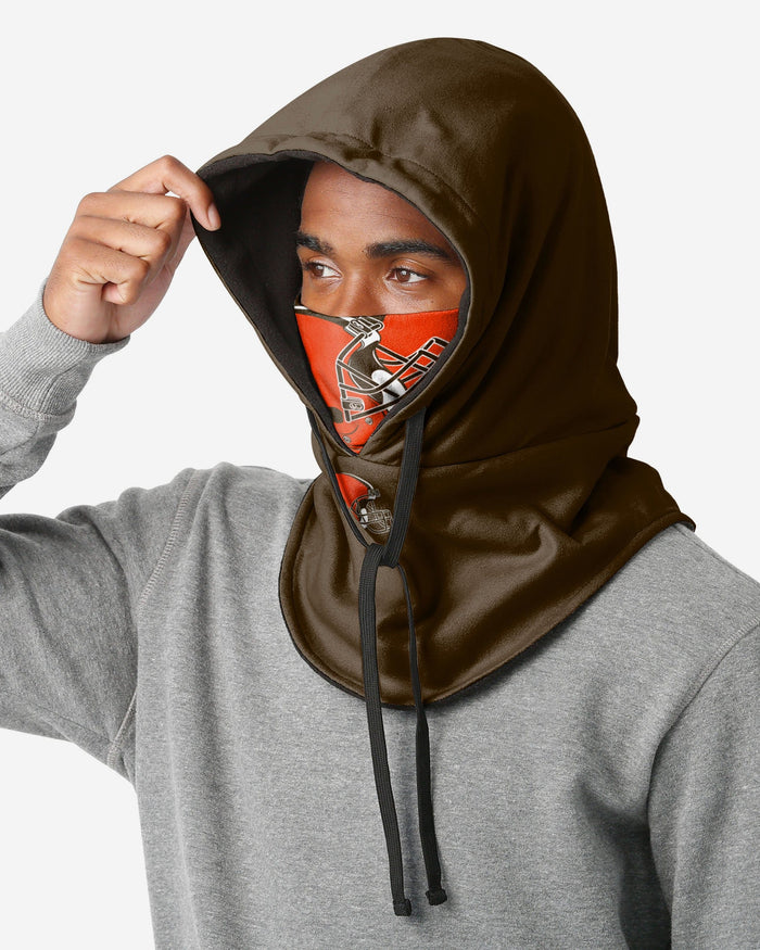 Cleveland Browns Drawstring Hooded Gaiter FOCO - FOCO.com