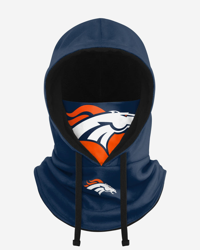 Denver Broncos Drawstring Hooded Gaiter FOCO - FOCO.com