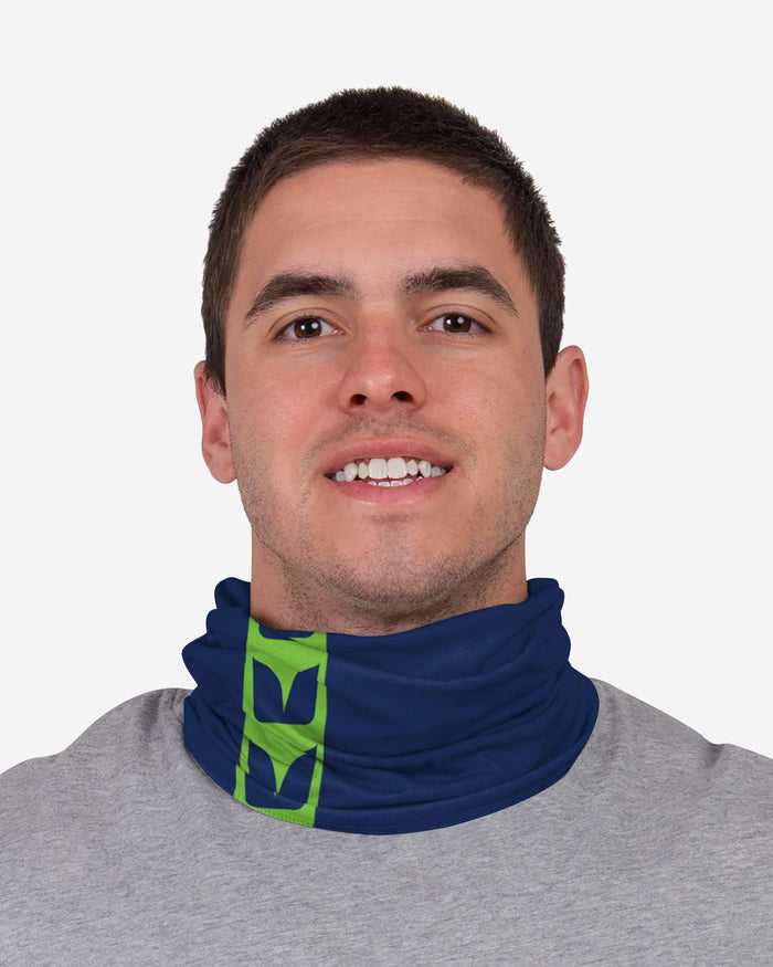 Seattle Seahawks On-Field Sideline Gaiter Scarf FOCO - FOCO.com