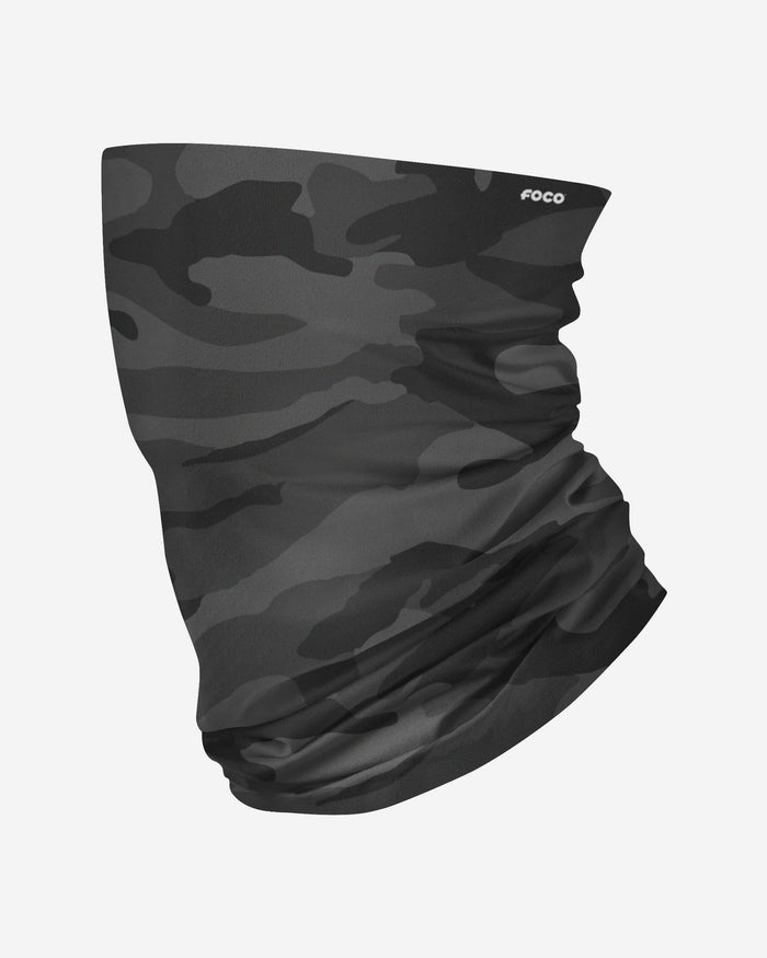 Black Camo Gaiter Scarf FOCO - FOCO.com