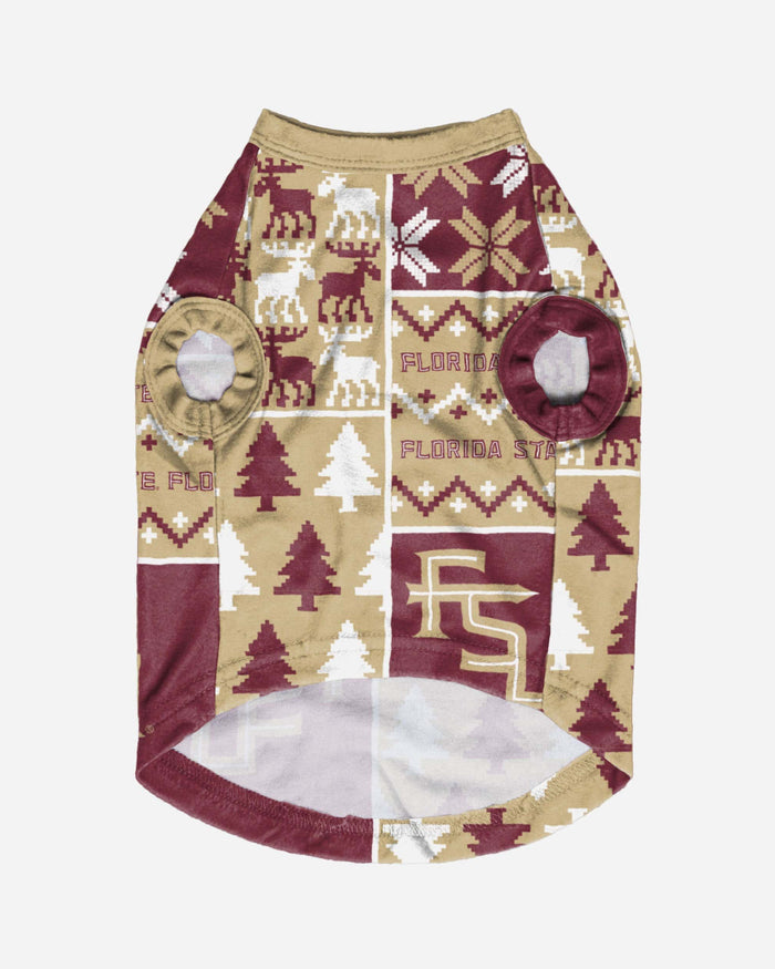 Florida State Seminoles Busy Block Dog Sweater FOCO - FOCO.com
