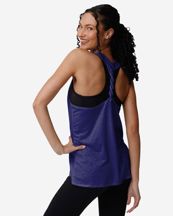Baltimore Ravens Womens Team Twist Sleeveless Top FOCO - FOCO.com