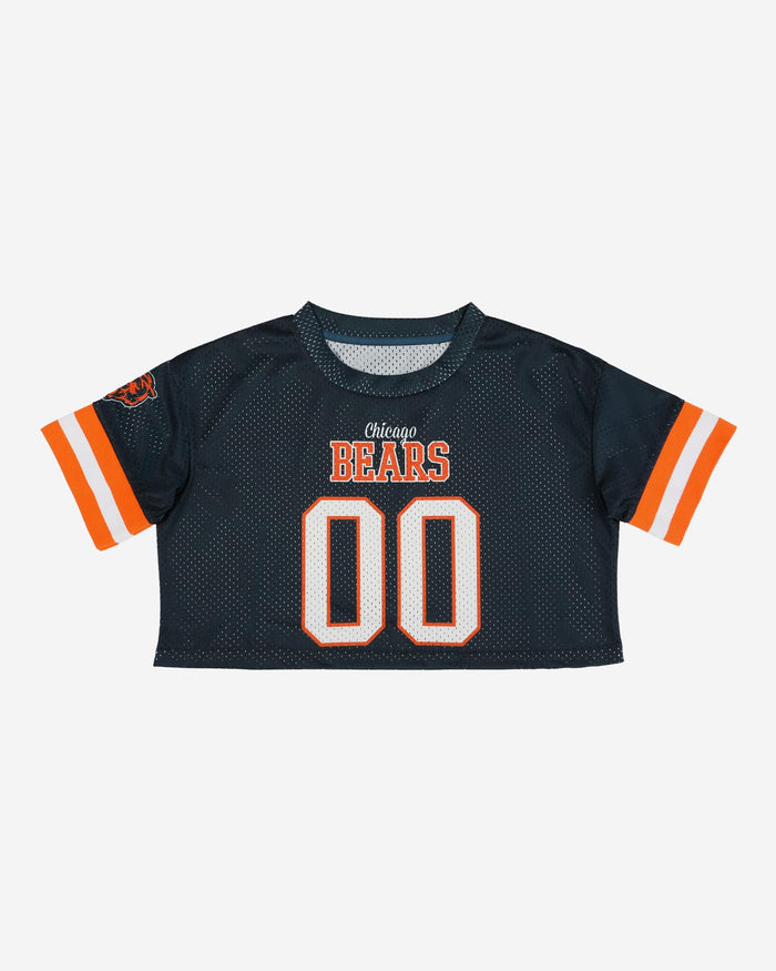 Chicago Bears Womens Gameday Mesh Crop Top FOCO - FOCO.com