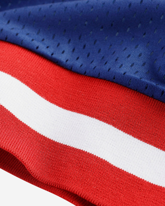 New York Giants Womens Gameday Mesh Crop Top FOCO - FOCO.com