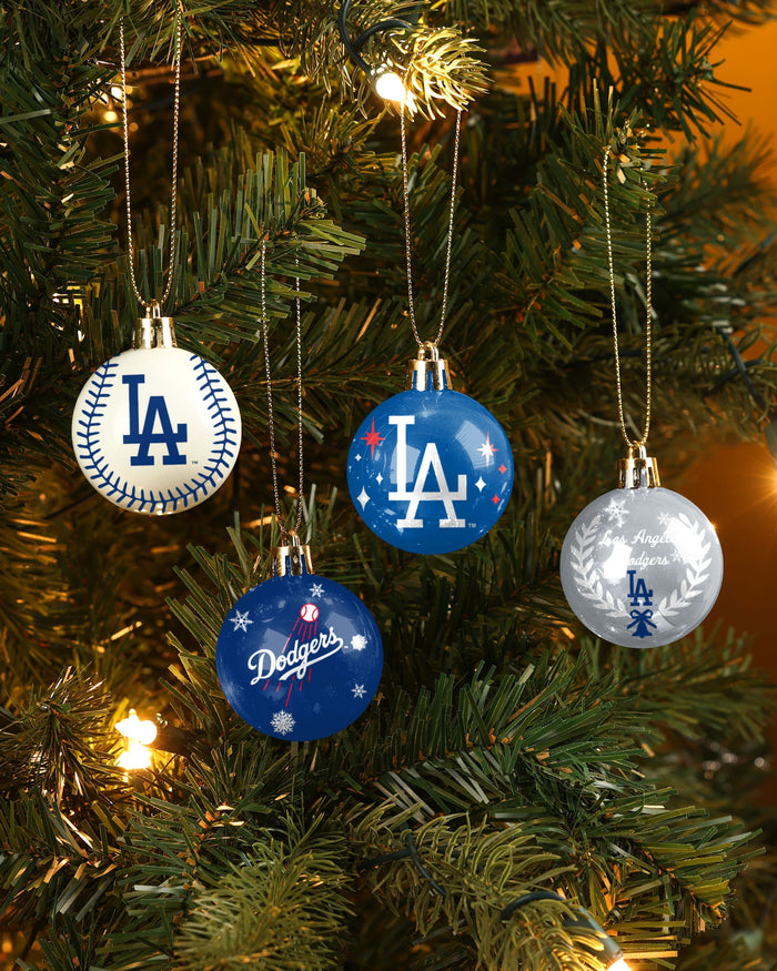 Los Angeles Dodgers Ornament Set Advent Calendar FOCO - FOCO.com
