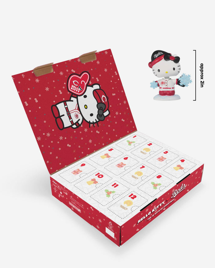 Cincinnati Reds Hello Kitty® Bobblehead Advent Calendar FOCO - FOCO.com