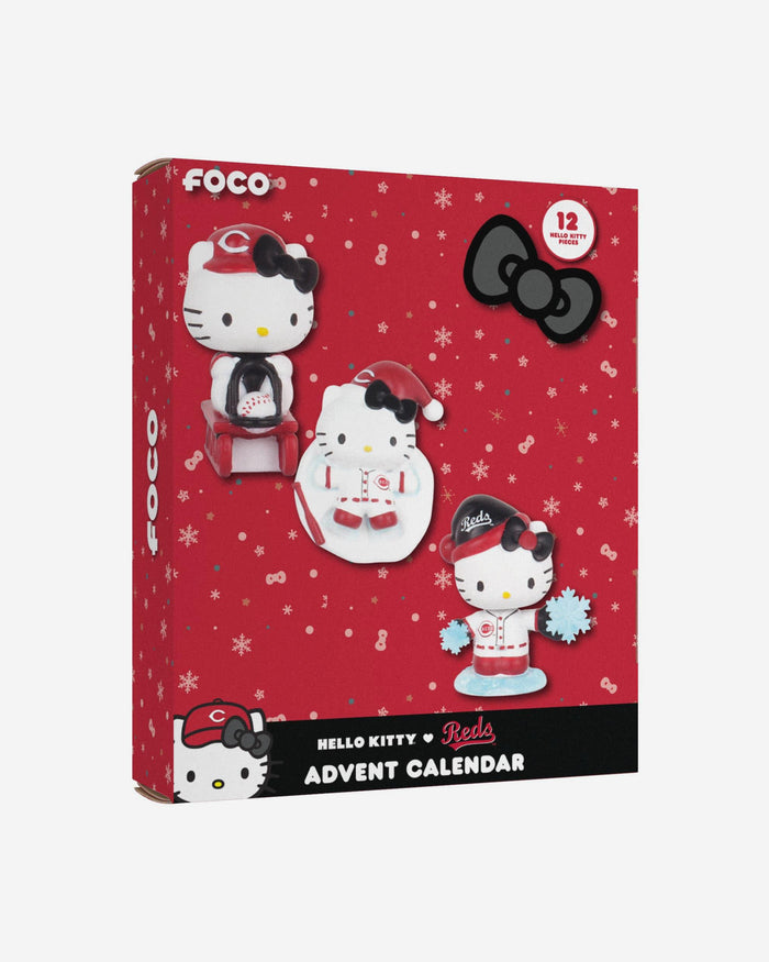 Cincinnati Reds Hello Kitty® Bobblehead Advent Calendar FOCO - FOCO.com