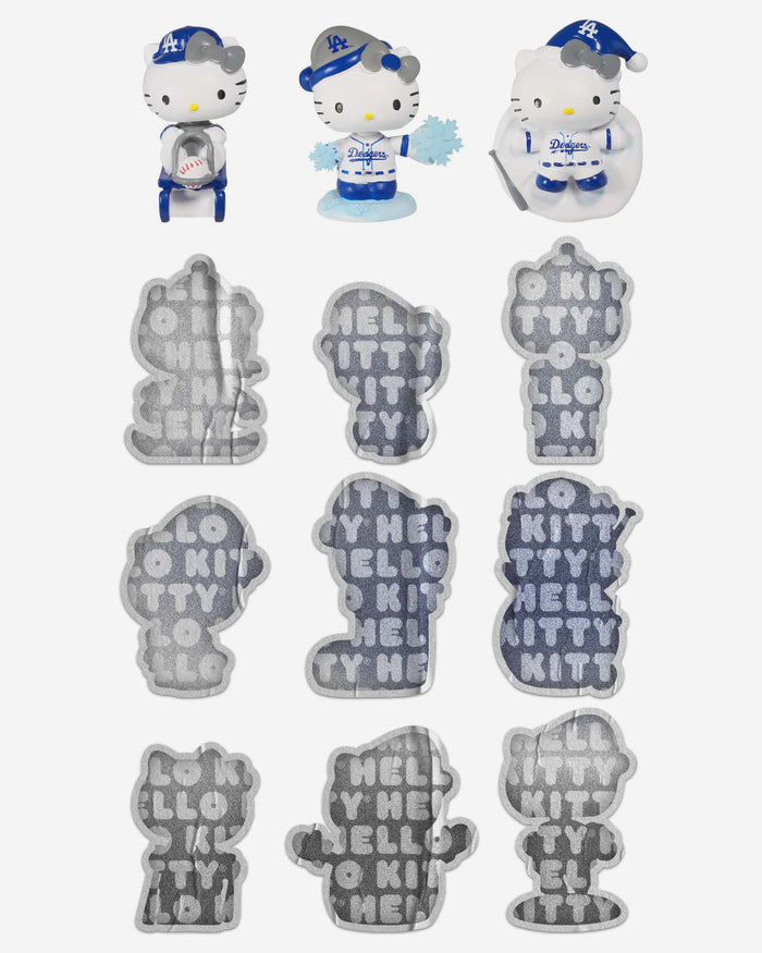 Los Angeles Dodgers Hello Kitty® Bobblehead Advent Calendar FOCO - FOCO.com