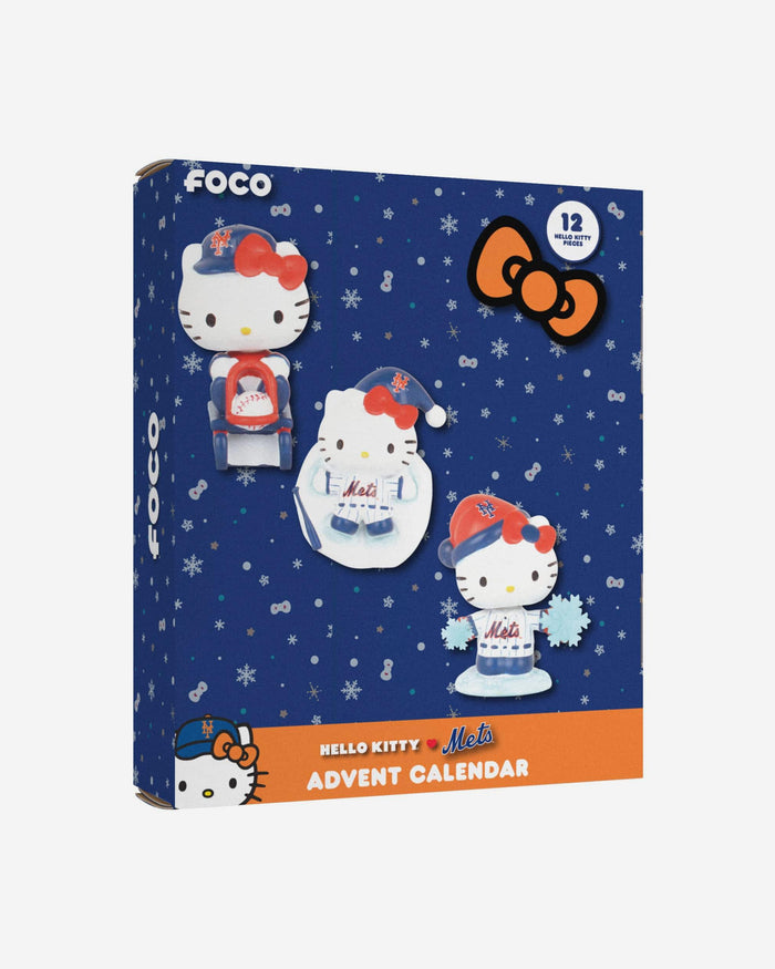 New York Mets Hello Kitty® Bobblehead Advent Calendar FOCO - FOCO.com