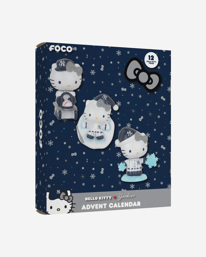 New York Yankees Hello Kitty® Bobblehead Advent Calendar FOCO - FOCO.com