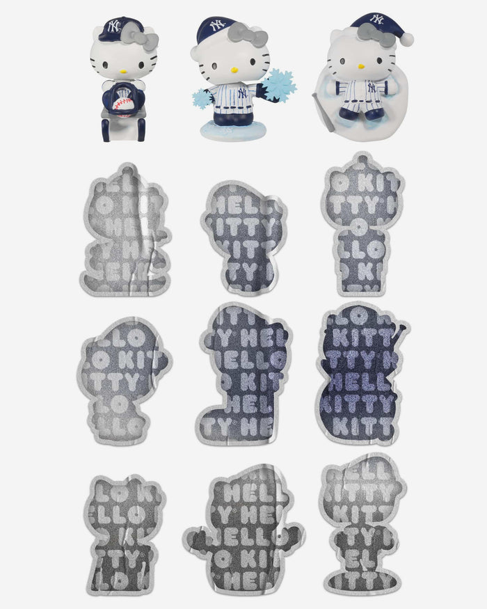 New York Yankees Hello Kitty® Bobblehead Advent Calendar FOCO - FOCO.com