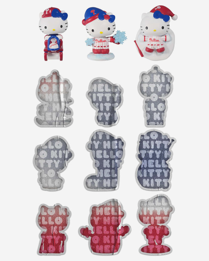 Philadelphia Phillies Hello Kitty® Bobblehead Advent Calendar FOCO - FOCO.com