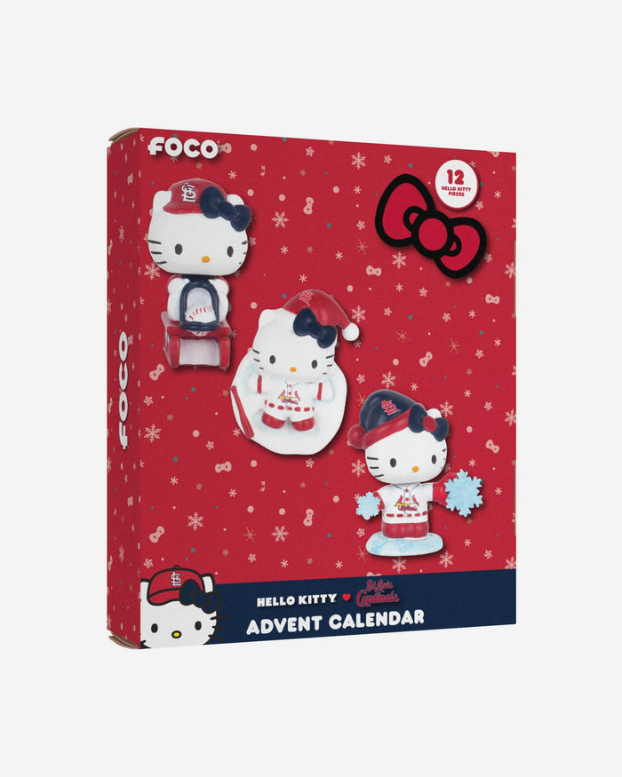 St Louis Cardinals Hello Kitty® Bobblehead Advent Calendar FOCO - FOCO.com