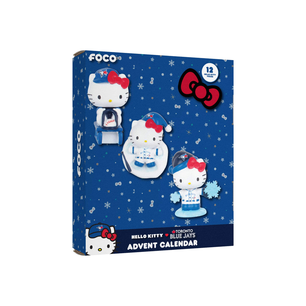 Toronto Blue Jays Hello Kitty® Bobblehead Advent Calendar FOCO - FOCO.com