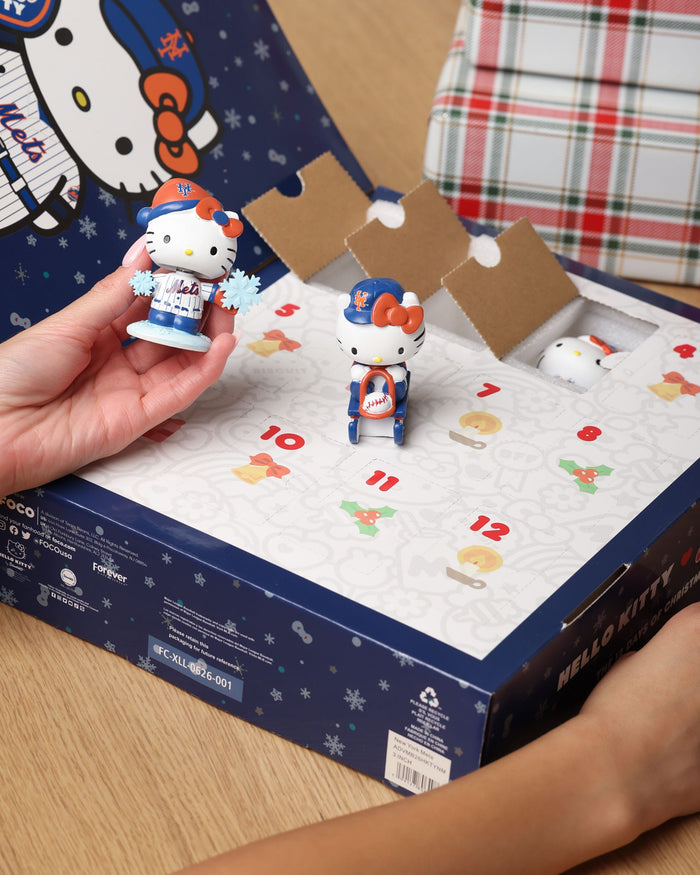 Chicago Cubs Hello Kitty® Bobblehead Advent Calendar FOCO - FOCO.com