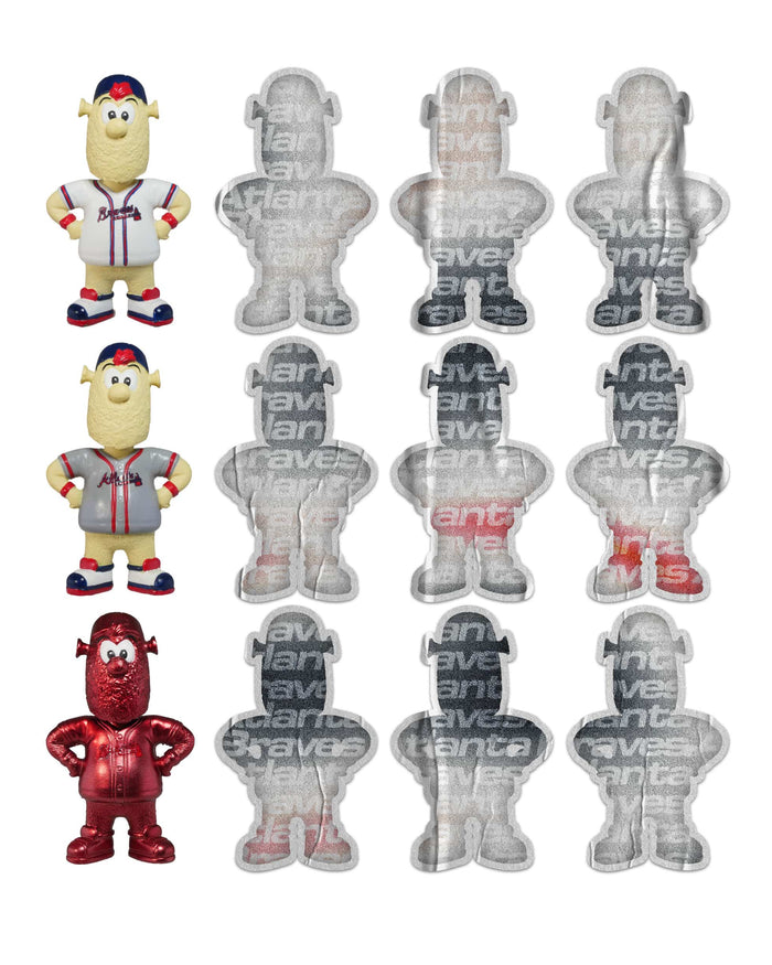 Atlanta Braves Mascot Bobblehead Advent Calendar FOCO - FOCO.com