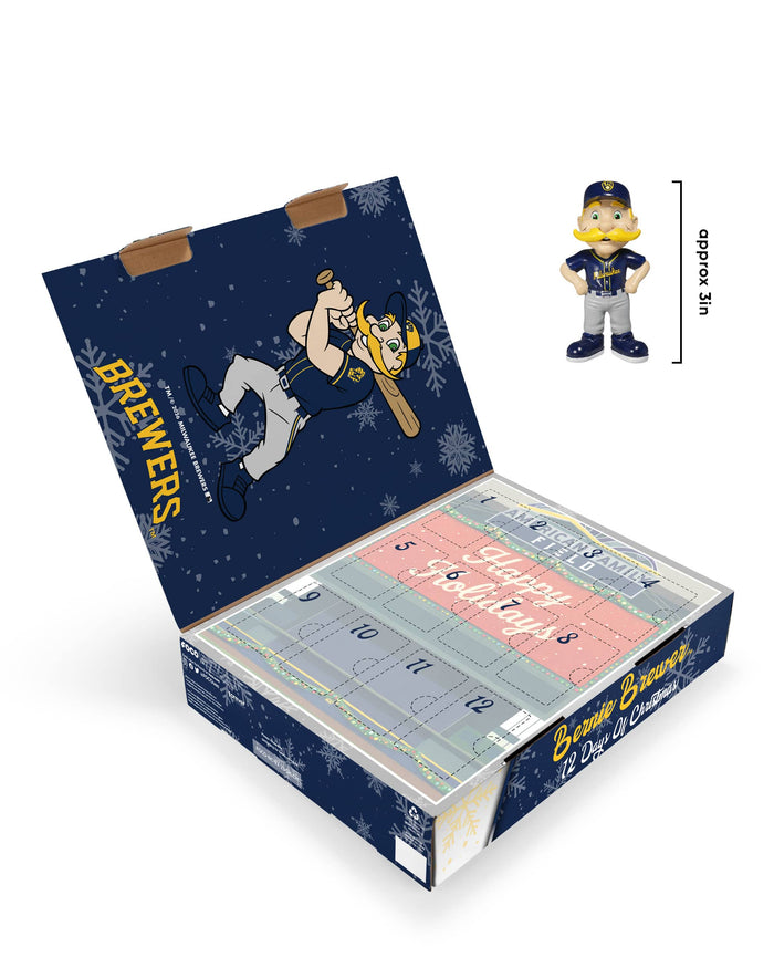 Milwaukee Brewers Mascot Bobblehead Advent Calendar FOCO - FOCO.com