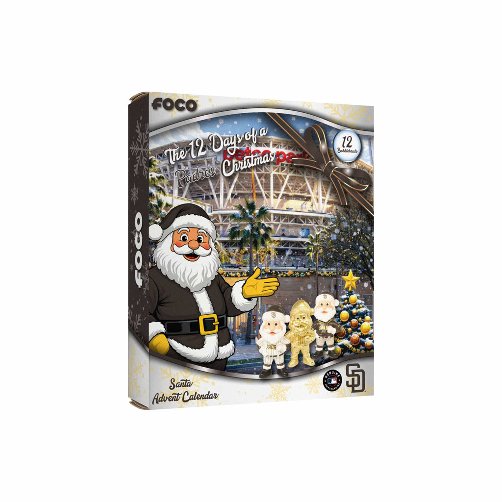 San Diego Padres Mascot Bobblehead Advent Calendar FOCO - FOCO.com