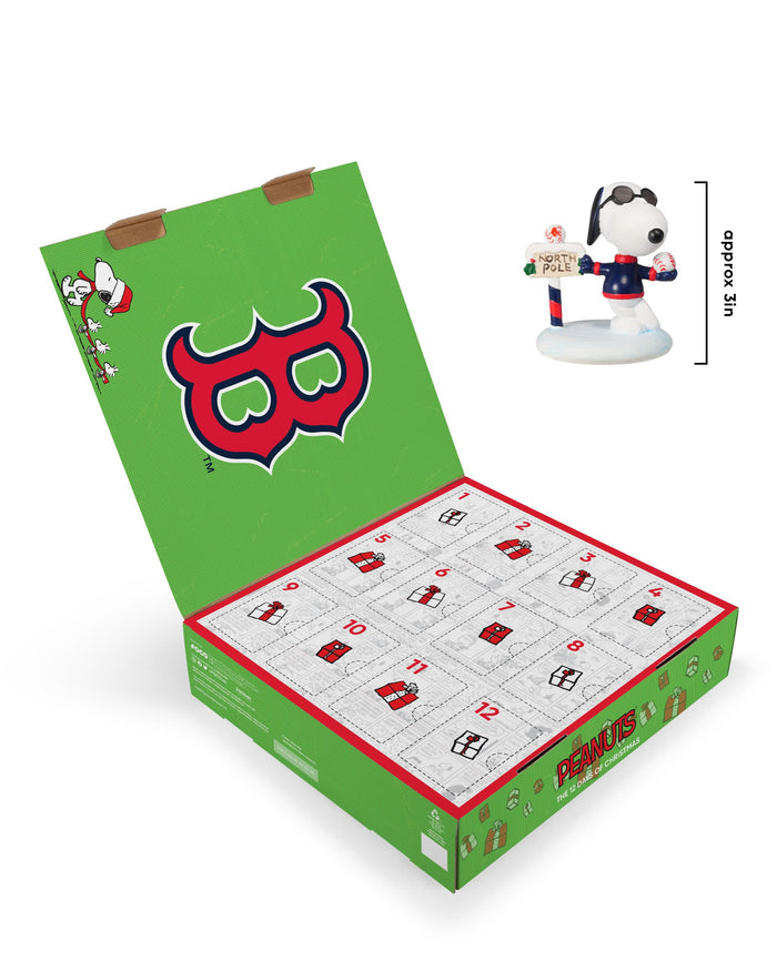 Boston Red Sox Peanuts Bobblehead Advent Calendar FOCO - FOCO.com