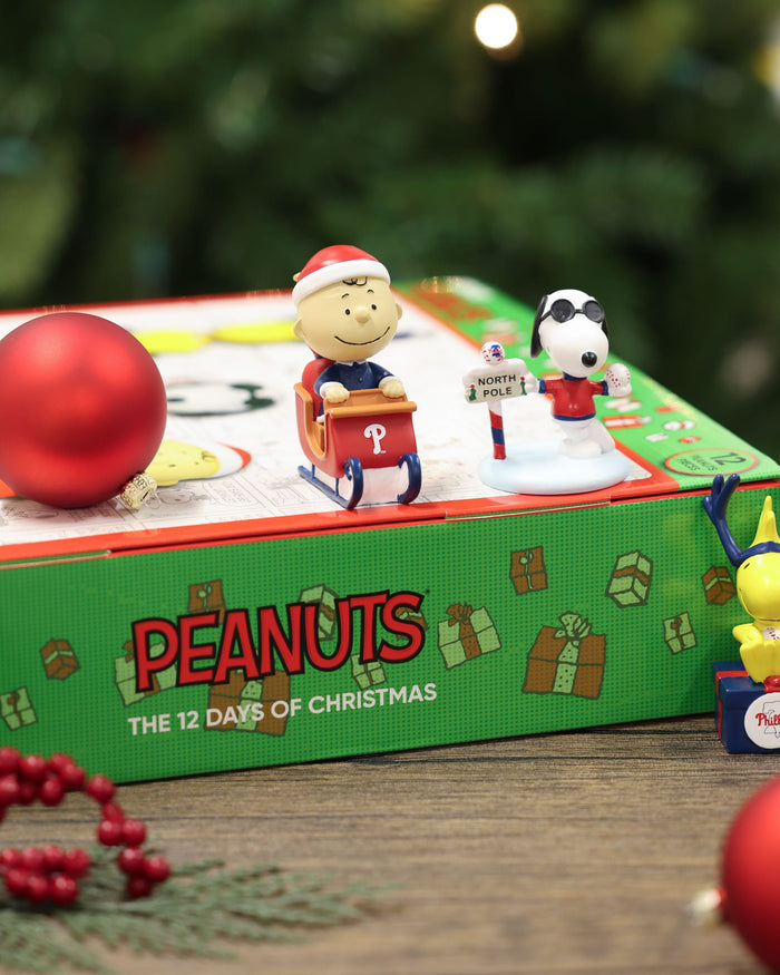 San Francisco Giants Peanuts Bobblehead Advent Calendar FOCO - FOCO.com