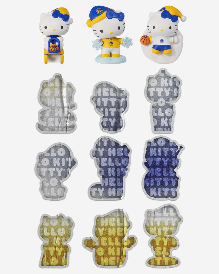 Golden State Warriors Hello Kitty® Bobblehead Advent Calendar FOCO - FOCO.com